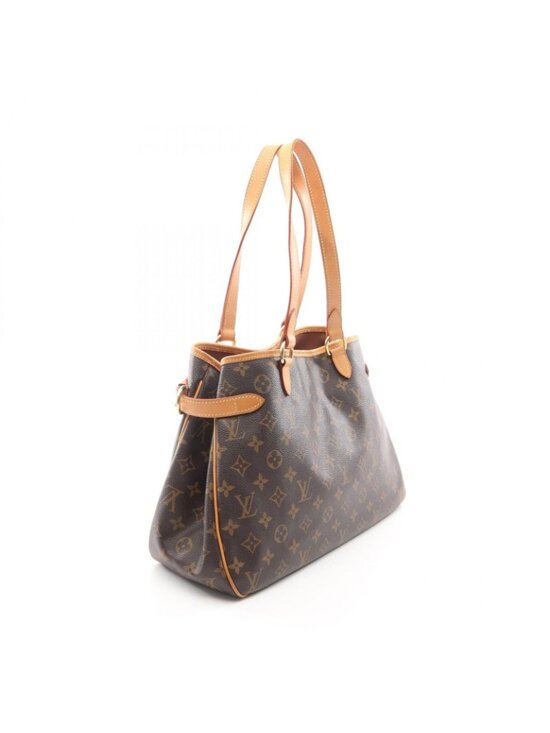  Louis Vuitton Shoulder Bag Batignolles Oriental Canvas Leather